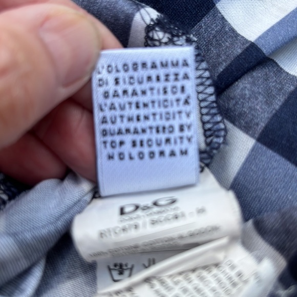 Dolce and Gabbana 100% cotton polo size 54 - Picture 9 of 10